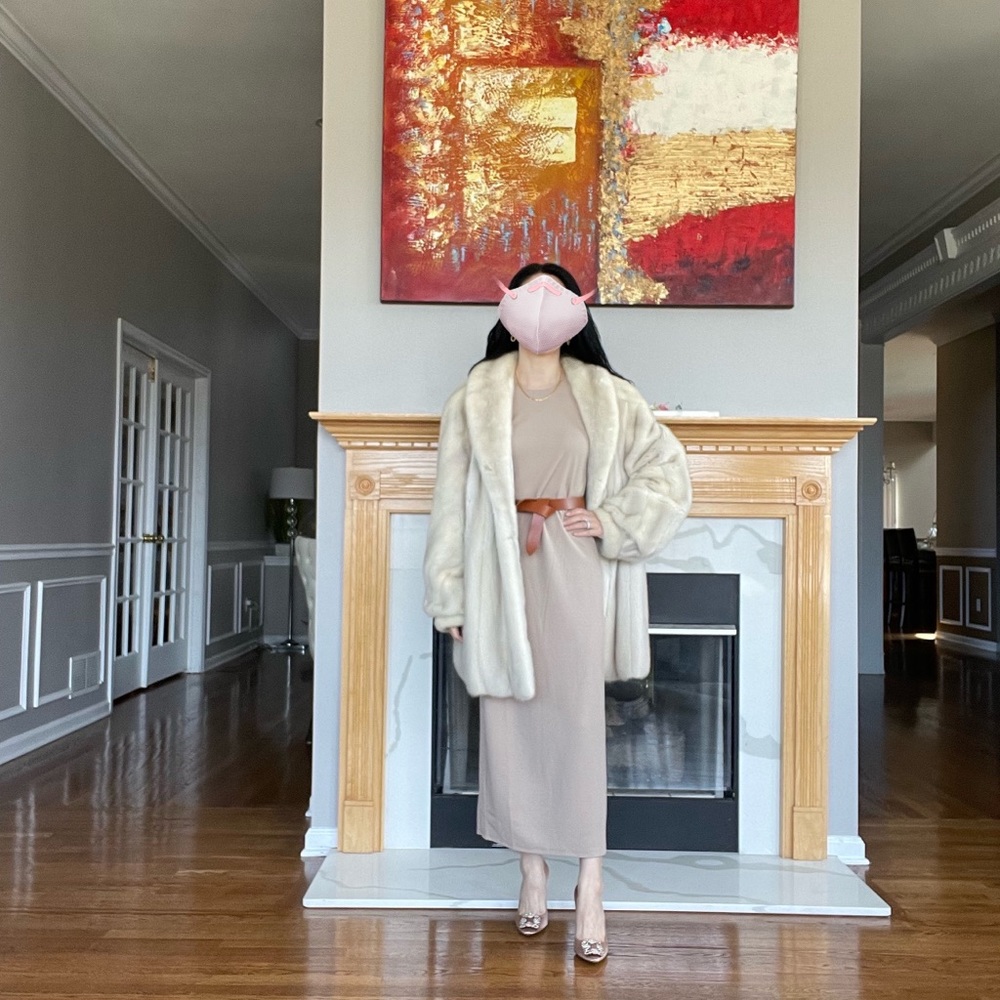 Pearl Mink Coat